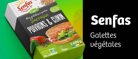 Projet packagin galettes végétales Senfas
