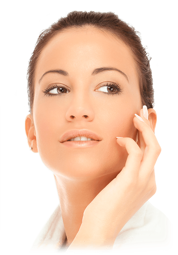 Visage femme cosmétique