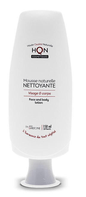 Mousse naturelle nettoyante HQN Cosmétique