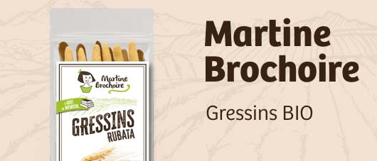 Projet : gressins BIO Martine Brochoire
