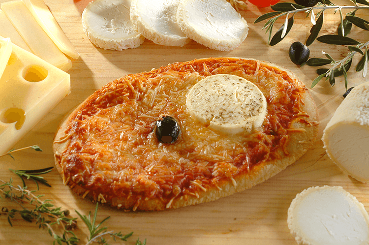 Pizza chèvre petite La Borie bio