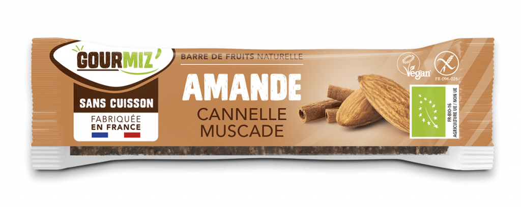 Barre de Fruits naturelle Gourmiz' Amande