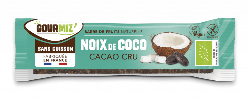Barre de Fruits naturelle Gourmiz' Noix de coco